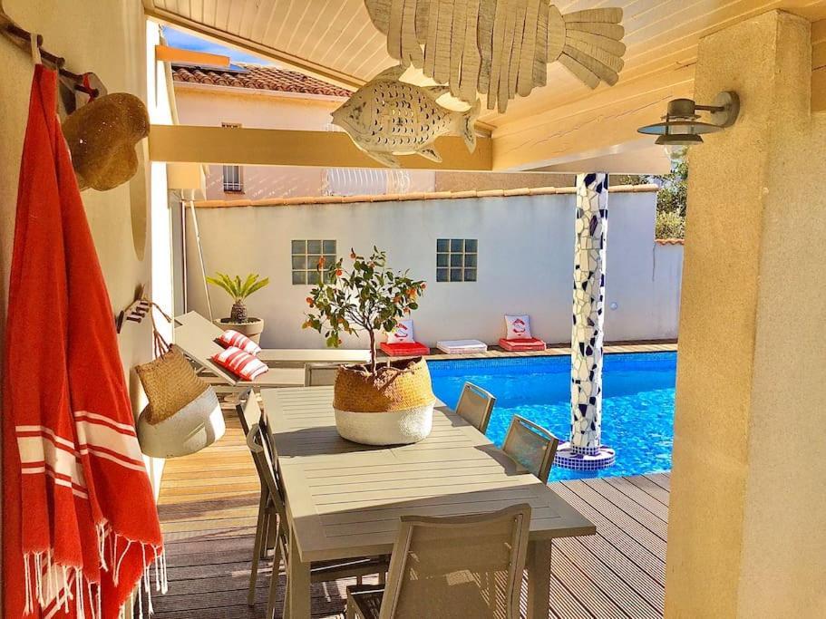 La Maison Du Bonheur F5 Jardin Et Piscine Narbona Zewnętrze zdjęcie